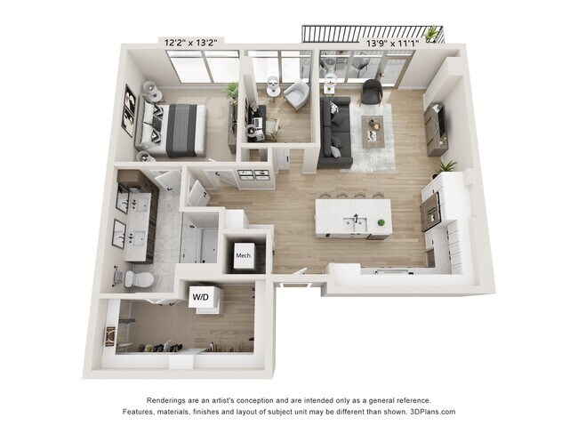 The Clara 1609 floor plan